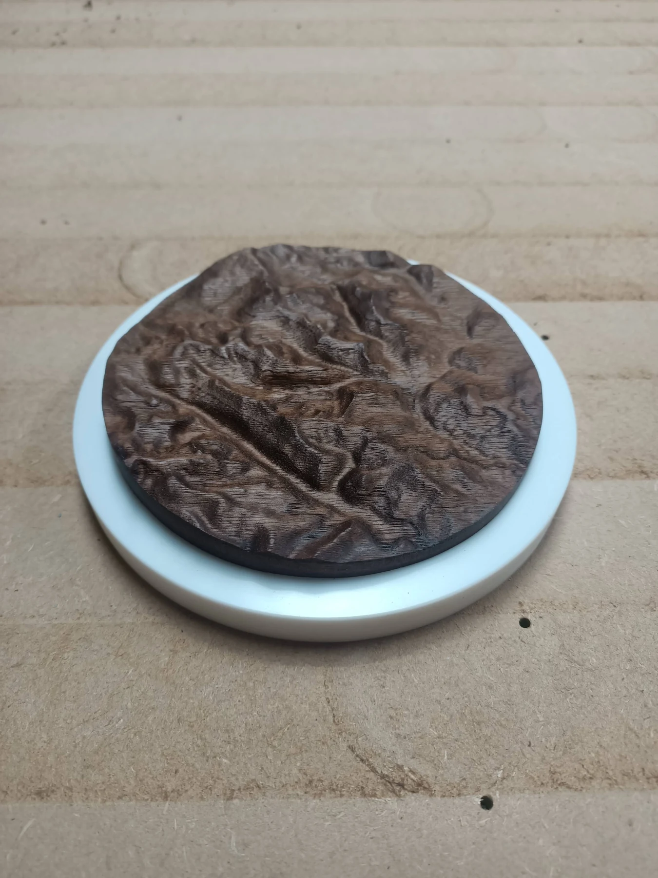 A second small circular timber landscape
